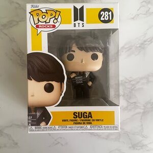 Funko Pop! BTS Suga Vinyl Figure - Black and Brown